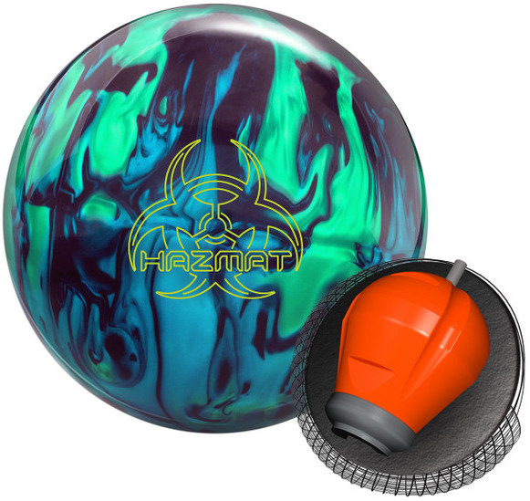 Bowling Balls 12 Lbs Hammer Hazmat Bowling Ball Pre-Drilled