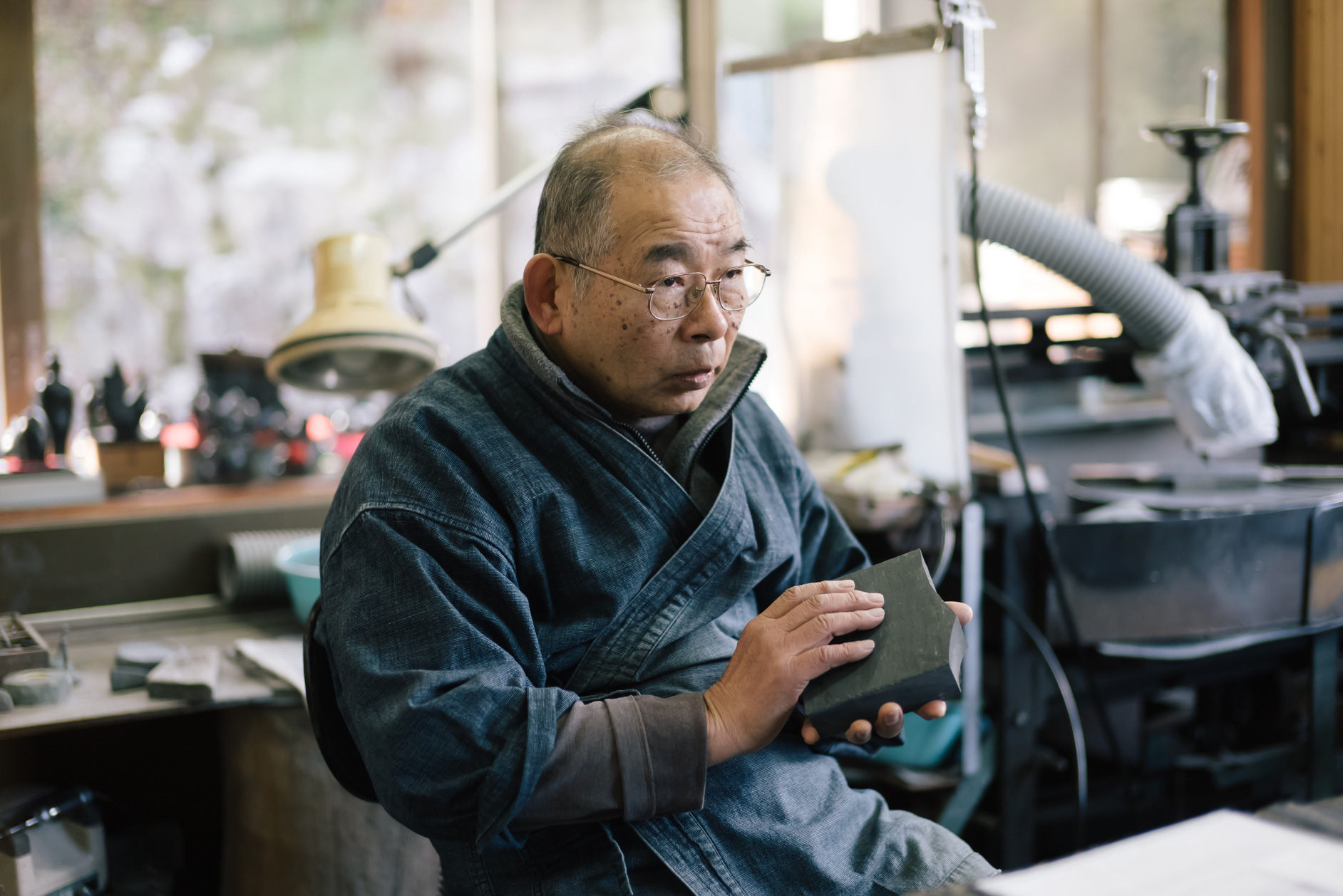 山口光峯さん（山口光峯堂、那智黒硯）「本物を追求する誇り
