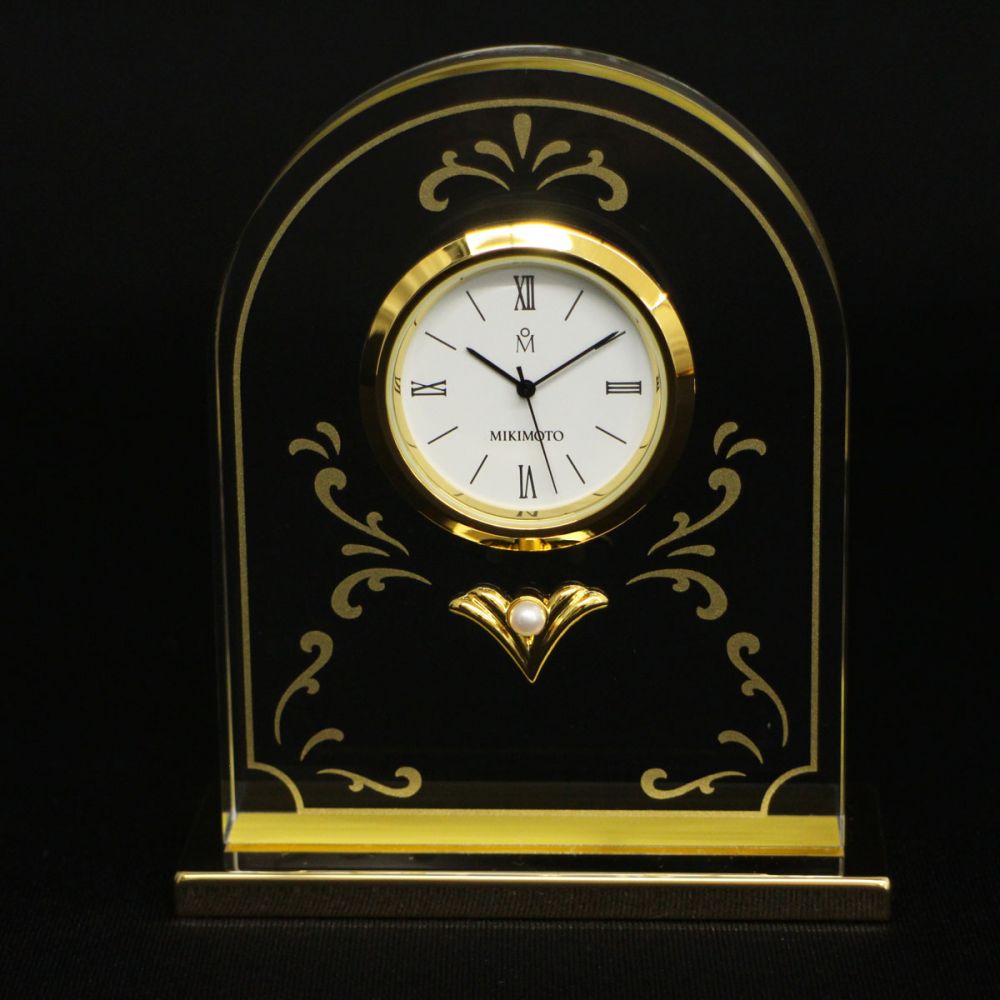MIKIMOTO ミキモト 置き時計 クロック gold /ゴールドの高価買取