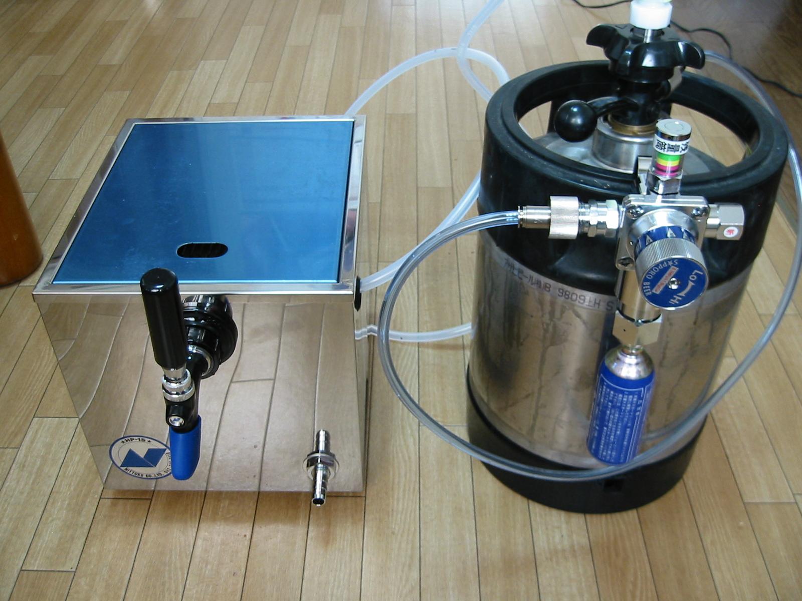 氷冷式 ビールサーバー 自作品 自作☆氷冷式ビールサーバー 【公式通販】