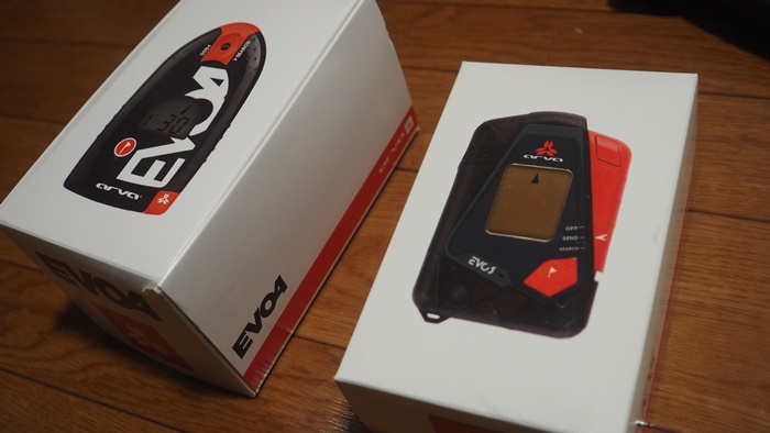 美品】arva EVO5 アバランチ 雪崩 ビーコン チェストハーネス付 2025年