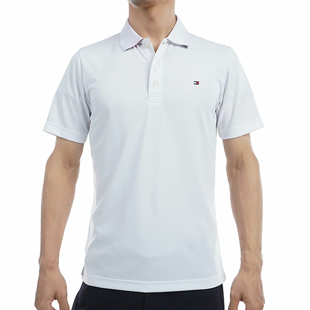 トミー ヒルフィガー ゴルフ]メンズ ベーシックフラッグ ポロシャツ