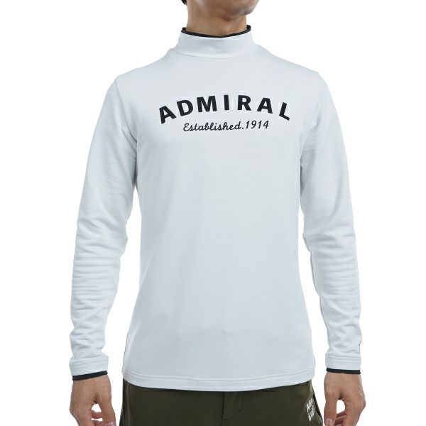 新品 Admiral GOLF ストレッチ ハイネックシャツ保温性抜群 新品