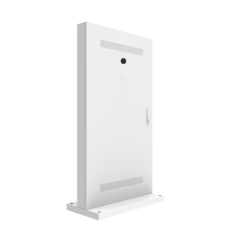 43インチ自立スタンド横型ファン冷却型屋外用デジタルサイネージ YSD