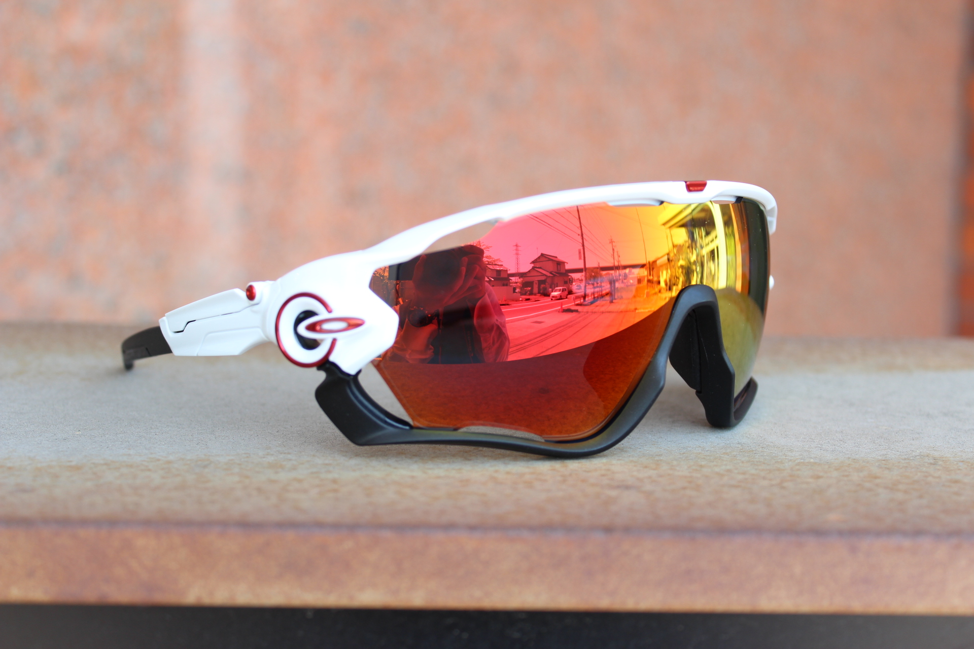 メガネのヤマウチ お客様オーダーOAKLEY JAWBRAKER度付きスポーツ