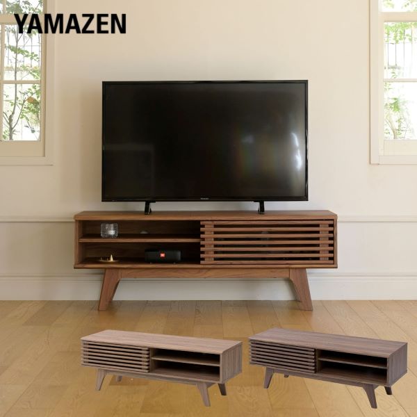 販売終了】テレビ台 幅120 奥行39 高さ44cm 山善 | 山善ビズコム