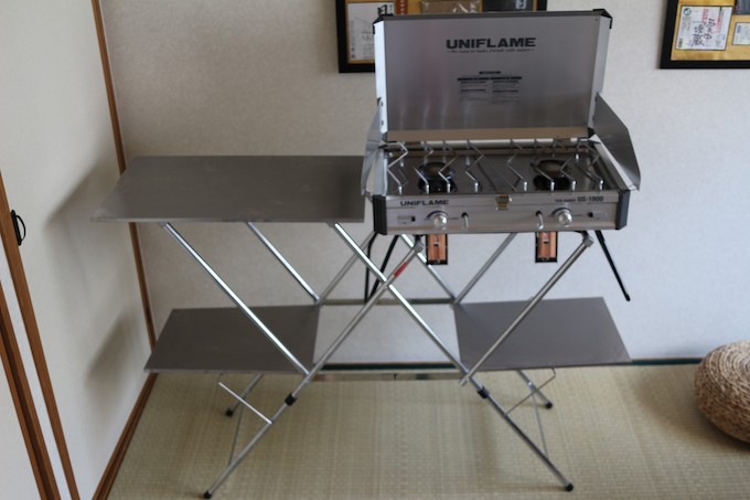 レビュー】ユニフレーム『 キッチンスタンドⅡ 』｜US-1900との相性