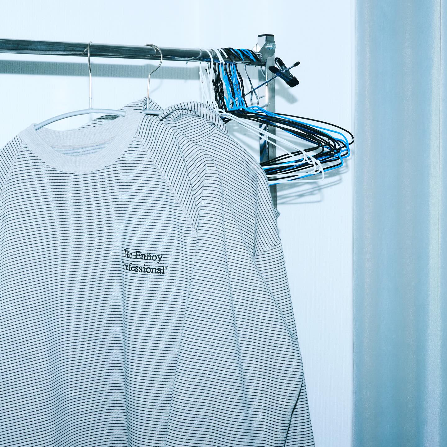 ENNOY『Border Crew Neck Sweat & Hoodie Sweat』のWEB抽選が開始