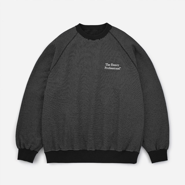 ENNOY『Border Crew Neck Sweat & Hoodie Sweat』のWEB抽選が開始