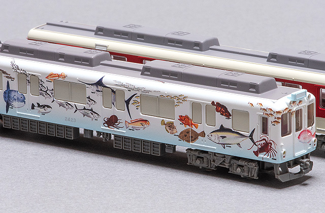 鉄道模型 近鉄2410系（伊勢志摩お魚図鑑）発売！｜YELLOW DOG STUDIO