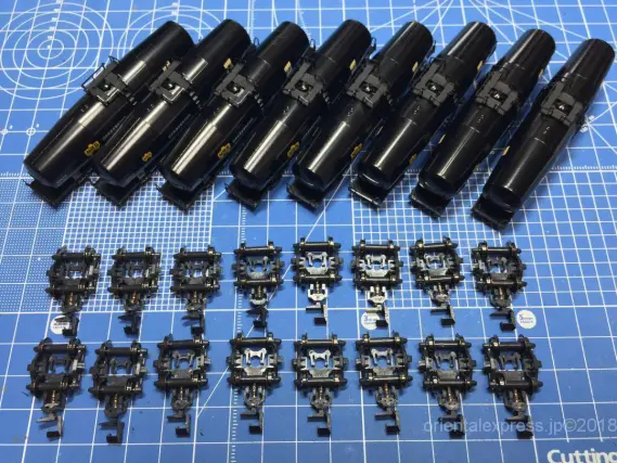 タキ35000 米タンを弄る KATO 10-554 日本陸運産業色 8両セット