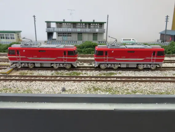 GM 名鉄EL120形電気機関車 2両（M＋M）セット（動力付き）30743