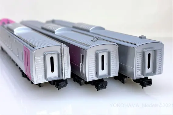キハ261系5000番代「はまなす」が入線しました。TOMIX 98434
