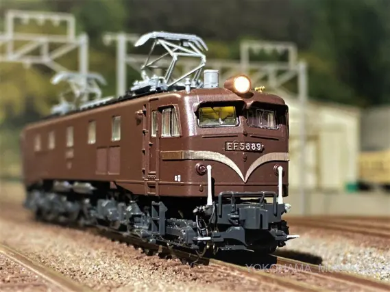 EF58 89号機を弄る。その2 KATO 3020-3 上越形 茶 | NGaugeJP - 横濱
