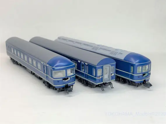20系 寝台客車 2020年仕様が入線です。KATO 10-1591 7両基本セット
