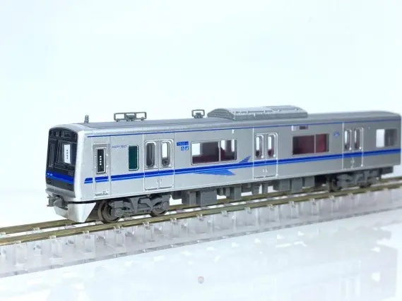 北総鉄道7500形7502編成が入線しました。MICROACE A7337 8両セット