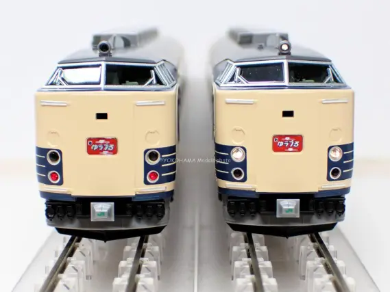 583系（青森運転所）が入線です。TOMIX 98806 98807 | NGaugeJP - 横濱
