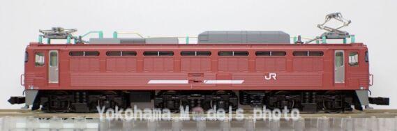 EF81 300 JR貨物更新車（ローズピンク）タイプが入線です。KATO 3067-A