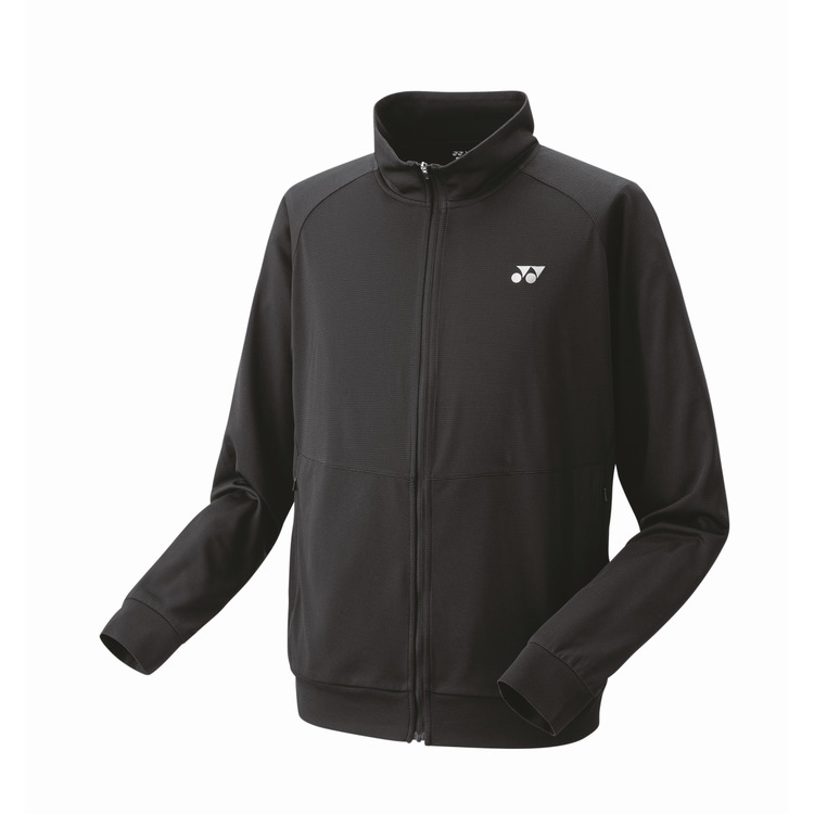 YONEX フード付きジャケット 黒/青Oサイズ