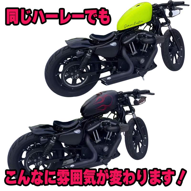 5秒でカスタムペイント！？】 サイモンカスタムズ タンクカバー から新