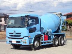 日産ディーゼル ミキサー車 - カヤバ製、8．9立米のミキサー