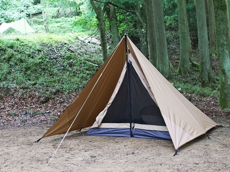 チマキテント】タープに吊り下げて使う寝室用テントがDODより登場