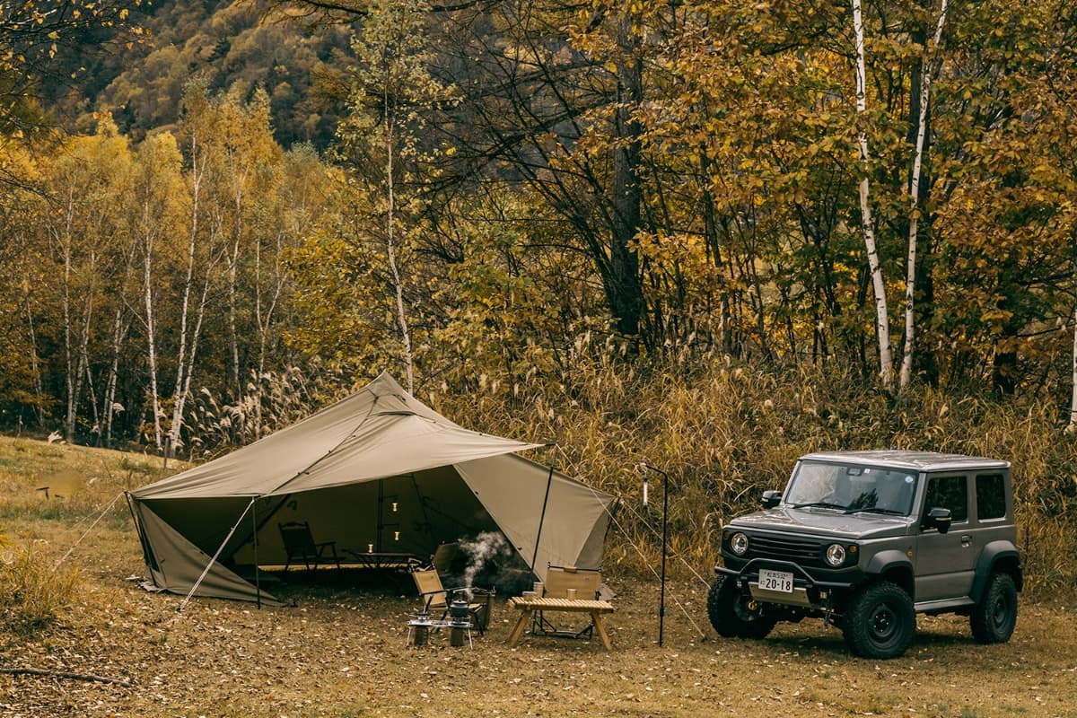 ギギ1 TC｜ゼインアーツの人気スモールシェルターにTCバージョン登場