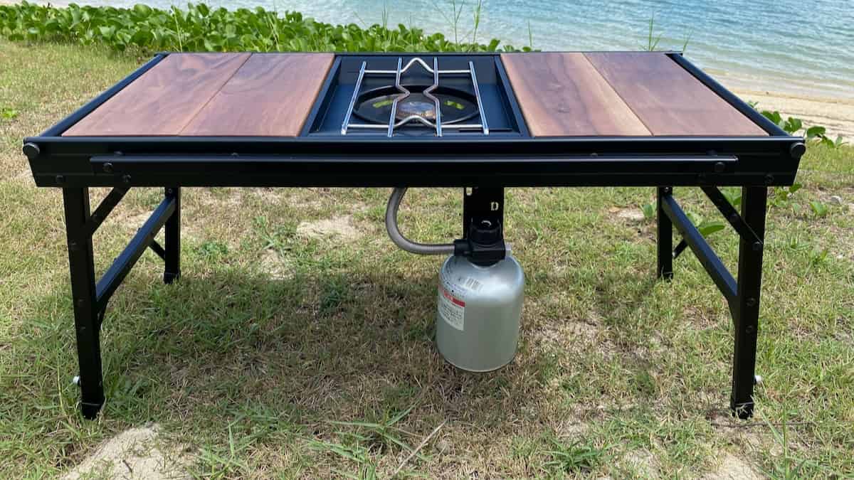 ぎーさん ラーテルワークス テーブル IGT ウォールナット 折り畳み