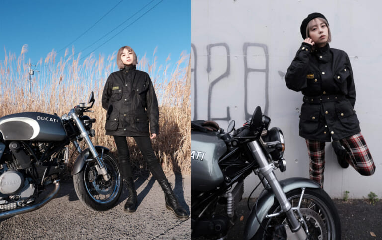 クラシック系バイクにピッタリの防水/防風ウェア!「バブアー