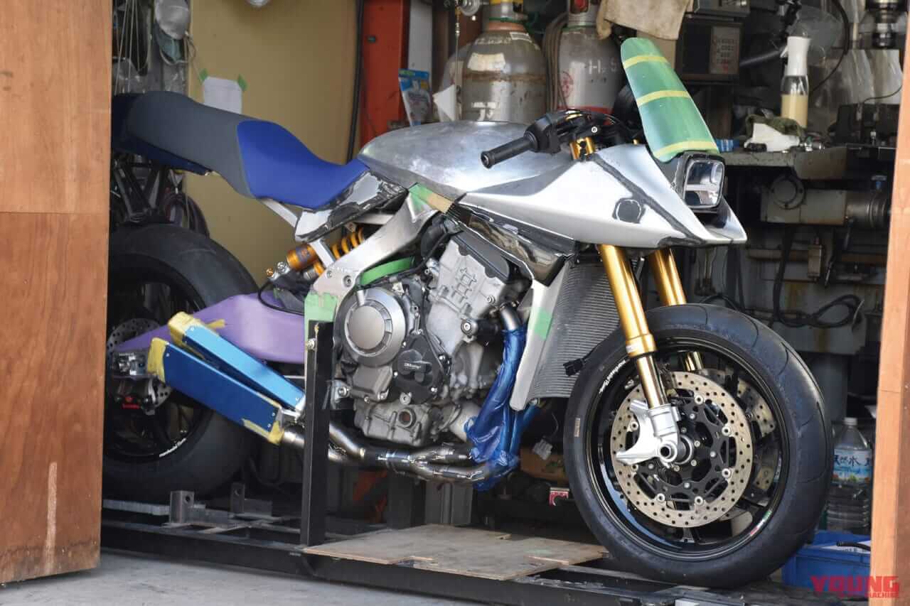 SCOOP!!】ZX-10Rエンジンのカタナだと?! MCショーでお披露目予定の