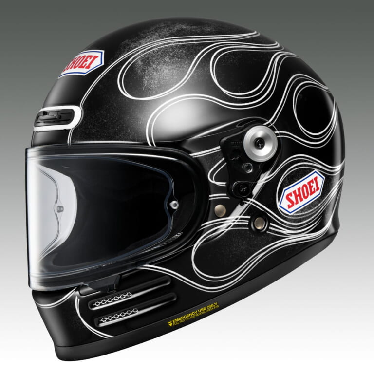 SHOEI「グラムスター」にファイアーパターンの新グラフィック「BLAST