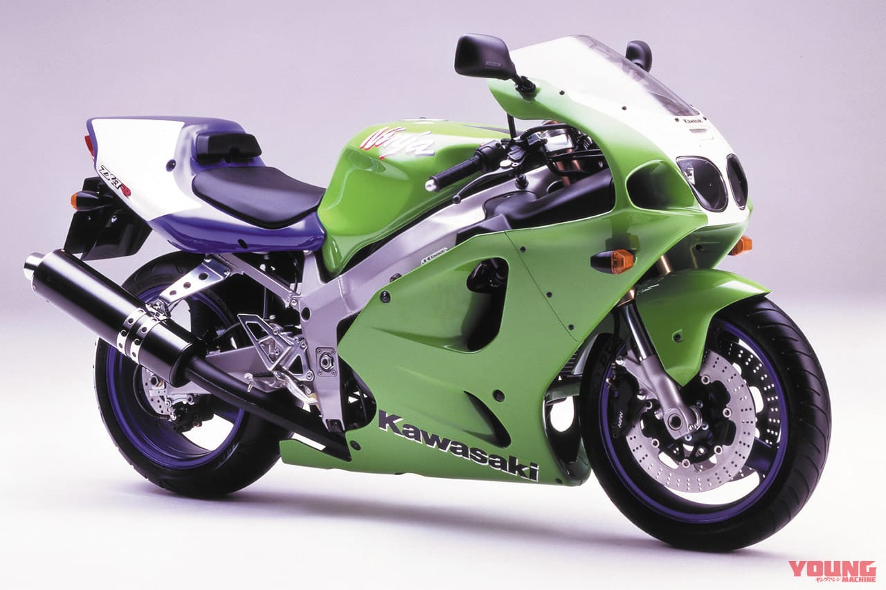 みどり 93 ZX7R M1 ZX750M Restoration Reveal - YouTube