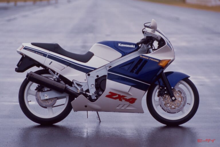 カワサキ ZX-4試乗【1988年新車時レポート】カワサキ初の400cc専用4