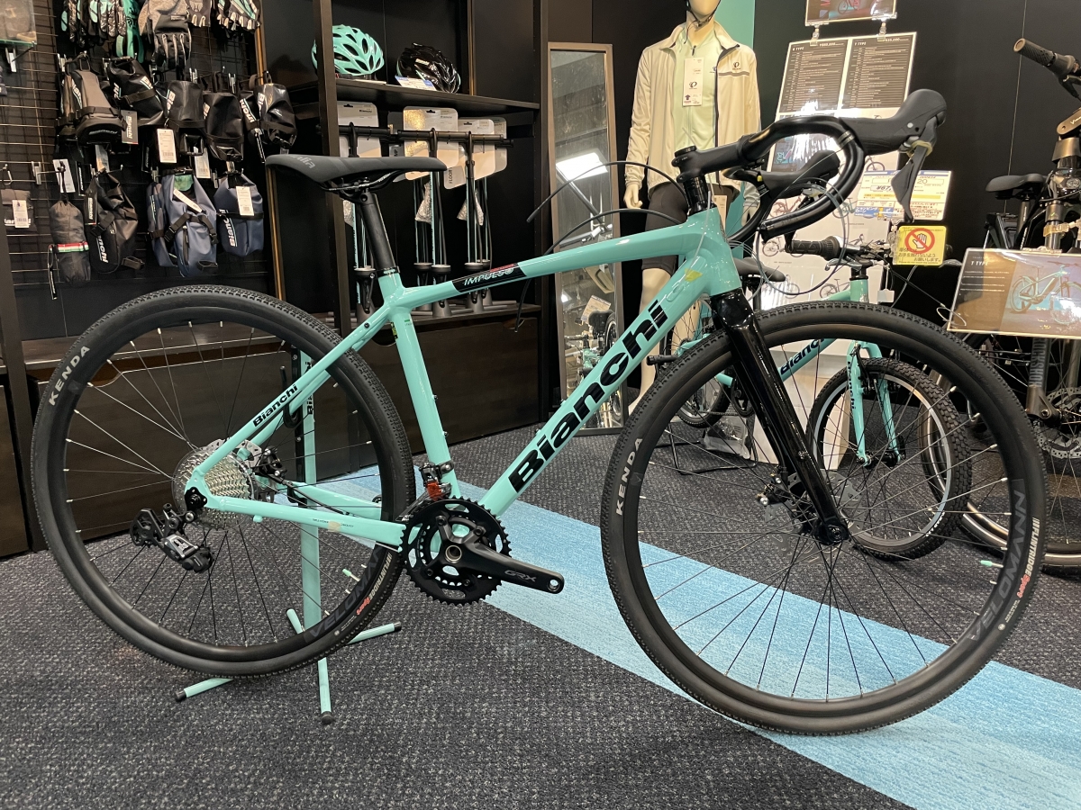 Bianchi:】扱いやすい万能アルミグラベルロード IMPULSO ALLROAD
