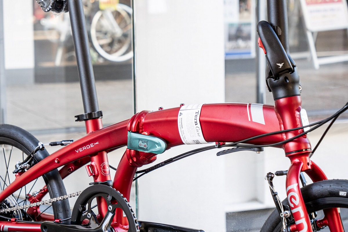 TERN】マットレッドの「VERGE N8」が入間店頭入荷！ | 入間で自転車を