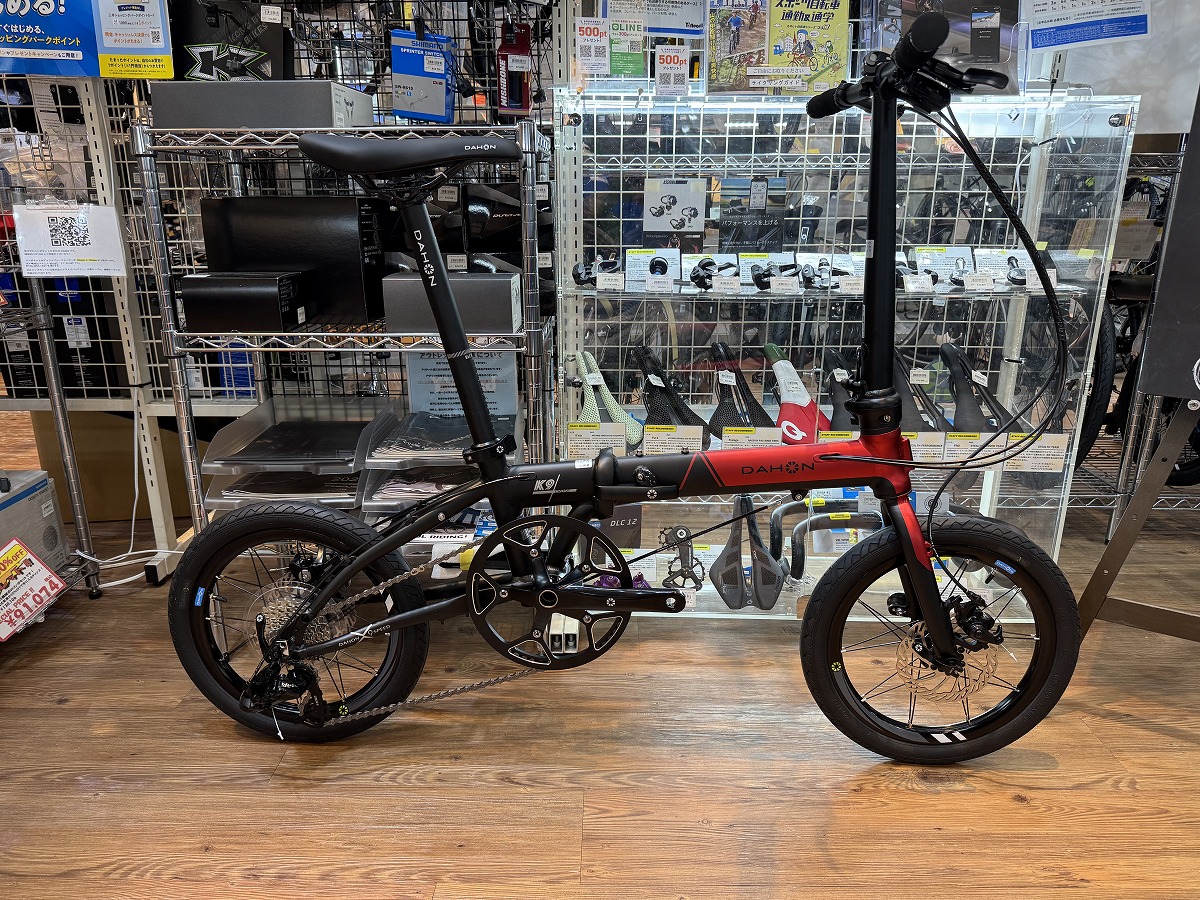 DAHON】16インチの万能な折り畳み車体を在庫有ります！定番2色と追加の