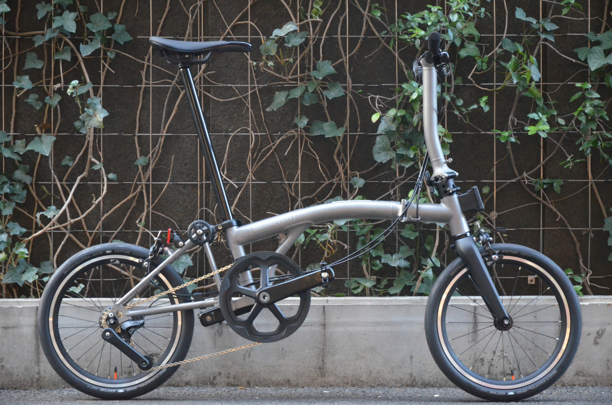 ブロンプトン Brompton チタン Raw カスタム セラアナトミカ 美しい