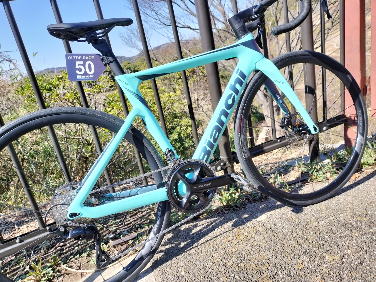 BIANCHI】OLTRE RACE試乗しました！【インプレッション】 | 新宿で