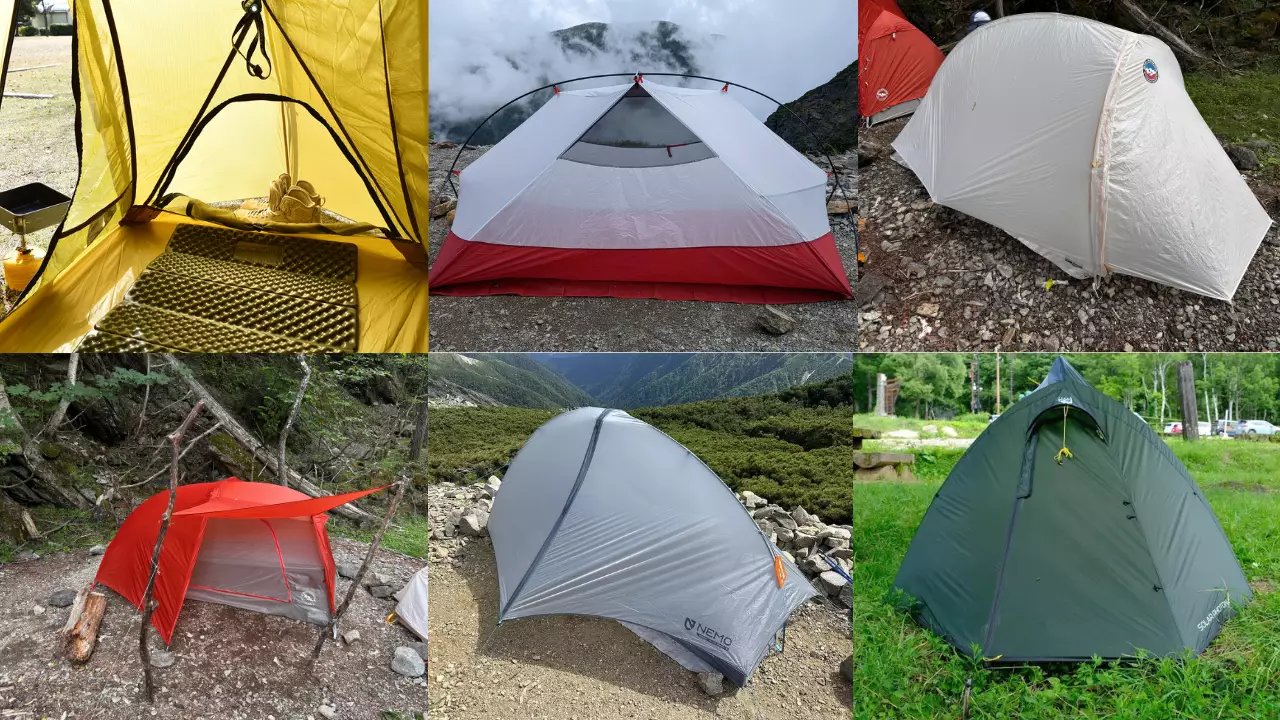 最小重量1kg未満の登山用ダブルウォールテントを比較検証〜おすすめ