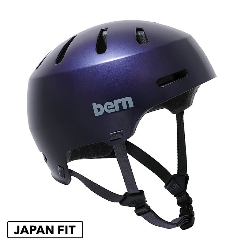 Macon 2.0 Matte Retro Maroon Sサイズ BERN - Macon 2.0 Hard Hat
