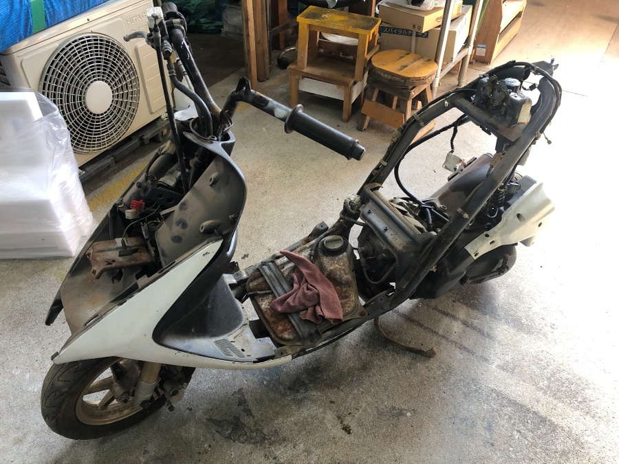 ライブディオZX仕様 ジャンク、部品取、要整備 レストア車両 Yahoo