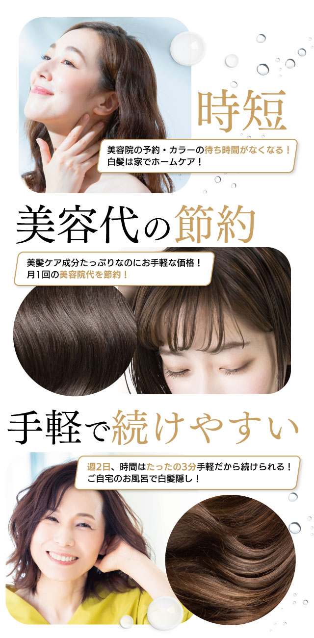 デイラルカラー -Day Ral Color- ｜ 白髪ケア：美髪カラートリートメント