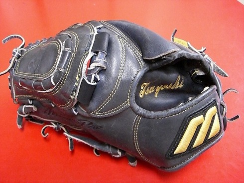 元巨人 二岡 実物 バッティンググローブ ミズノプロ 元巨人 二岡 実物