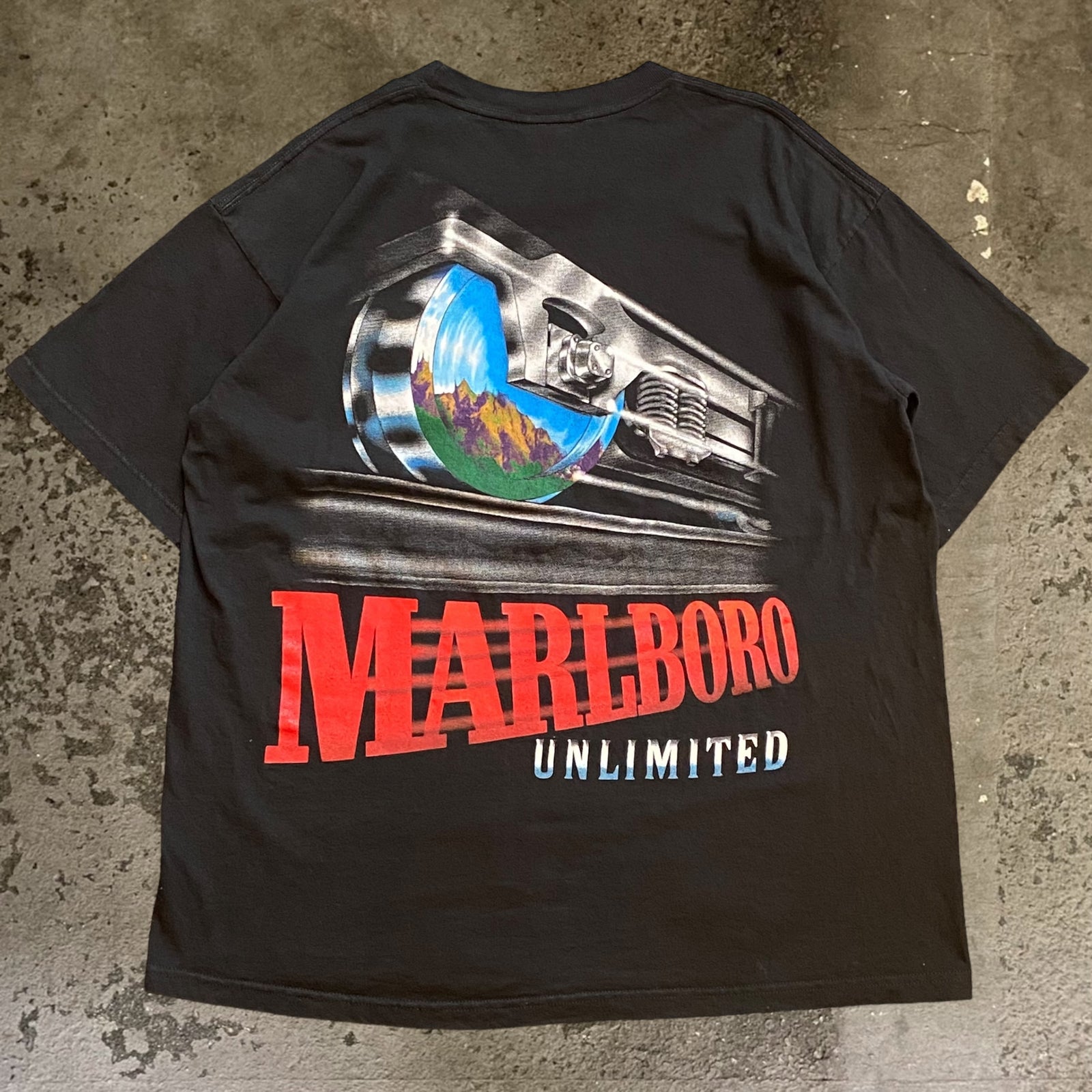 古着Tシャツ】企業 90s MARLBORO UNLIMITED 
