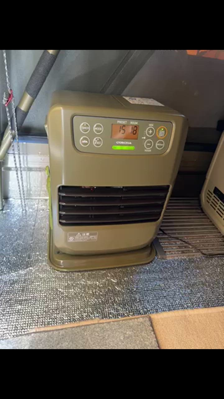 コロナ(CORONA) FH-CP25Y-G オリーブグリーン ポータブル電源対応石油