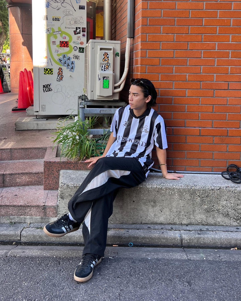 Nylon side zip pants – YZ