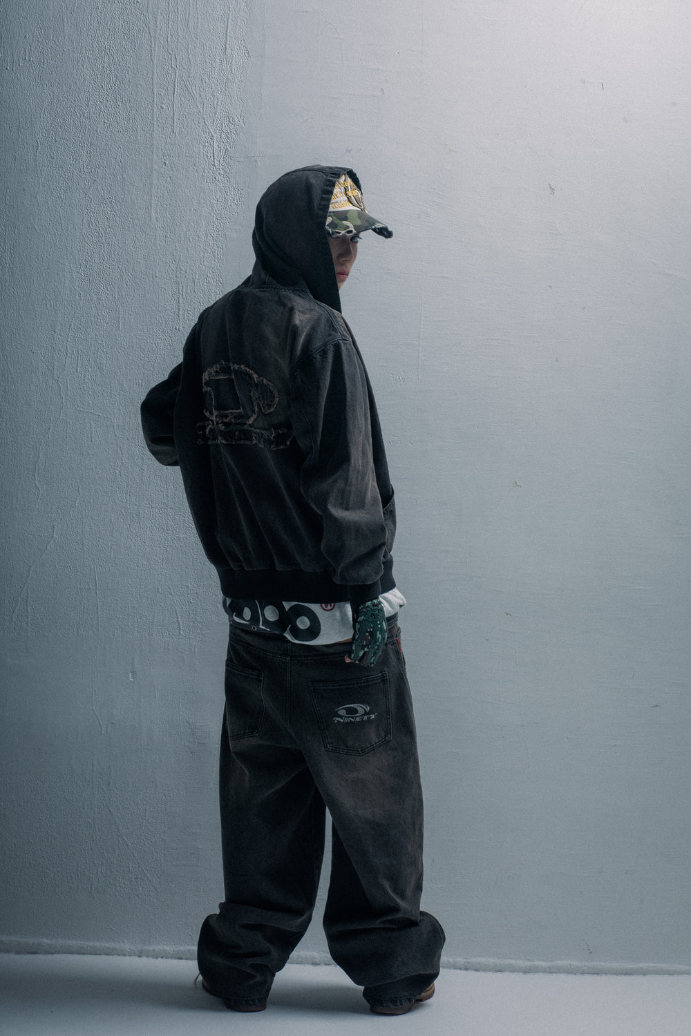Heisei Logo Buggy Ballon Denim Pants – YZ