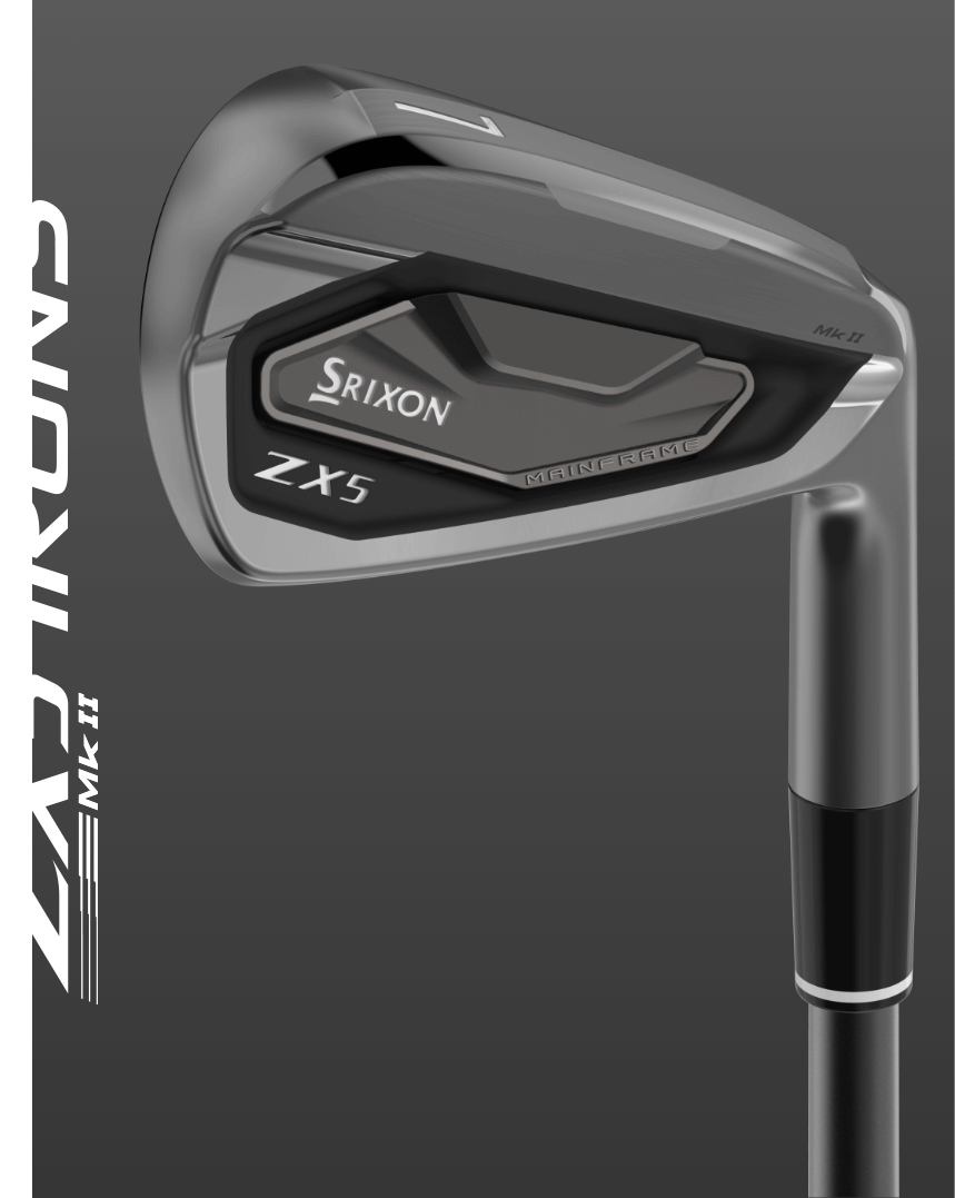 ZX5 Mk II Black Chrome Irons | Dunlop Sports ZA
