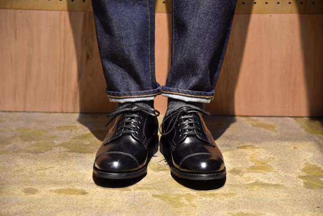 SANDERS（サンダース） MILITARY DERBY SHOE ブラック | セレクト