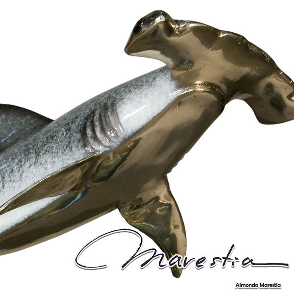 Marestia マレスティア シュモクザメ 鮫 ハンマーヘッドシャーク 置物